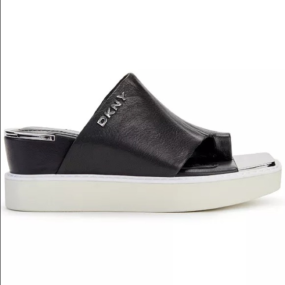 Dkny Platform Sandals 10M (50) - Picture 3 of 8